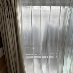 カーテン4枚セット（レース付き）の画像