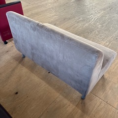 ソファ  2人掛け  スエードの画像