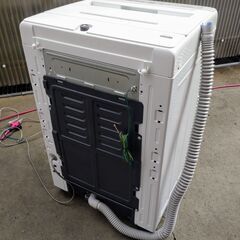 8,000円/01 Panasonic パナソニック 縦型 上開き 5kg 114L 全自動電気洗濯機 NA-F50B15 ニュアンスグレー 2022年製 通電確認済みの画像