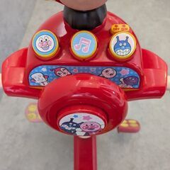 アンパンマン 三輪車 付属品付き メロディ付き デラックスの画像