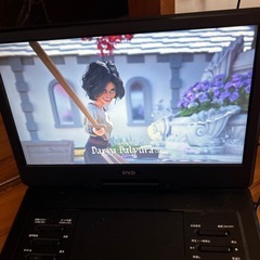 ポータブルDVDプレーヤーの画像