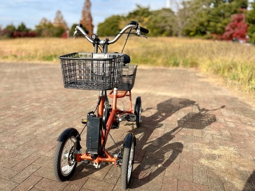 四輪電動アシスト自転車　けんきゃくん