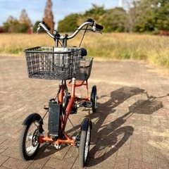 四輪電動アシスト自転車　けんきゃくんの画像