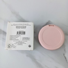Dior　ミラー　鏡　ノベルティ　2面　コンパクト　ピンクの画像