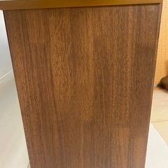 ３段カラーボックス(木目調)の画像