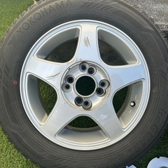 中古スタッドレスタイヤ【ヨコハマアイスガードiG60　175/6 5/R14】ホイール付の画像