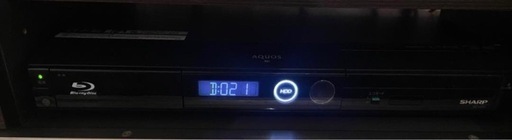 SHARP BD-HD22 DVDブルーレイレコーダー プレーヤー シャープ、VHS一体型のBDレコーダ「AQUOSブルーレイ」