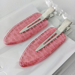 DIOR　ヘアピン　ノベルティ　非売品　ピンク　2個セットの画像