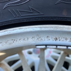 OZレーシング17インチ4本タイヤPCD1004穴の画像