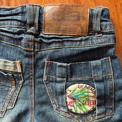 デニム　ジーンズ　サイズ130の画像