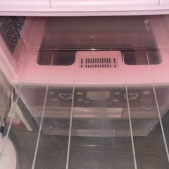 【レア品】ハローキティ 引き出し収納ボックス｜上部シミあり／引き出し動きやや硬めの画像