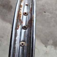 ホンダ スーパーカブ リアホイールの画像