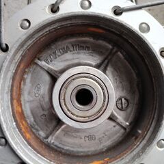 ホンダ スーパーカブ リアホイールの画像