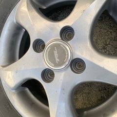 BridgeStone Blizzak Revo GZ スタッドレスタイヤ と　Topeun ホイールの画像