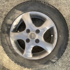 BridgeStone Blizzak Revo GZ スタッドレスタイヤ と　Topeun ホイールの画像