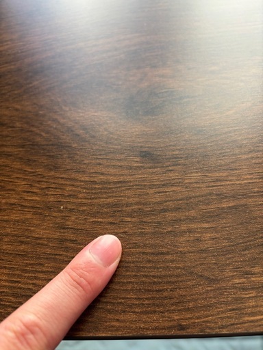 リコメン堂 昇降式テーブル ダークブラウン 折りたたみ式 90×60