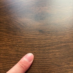 リコメン堂　昇降式テーブル　ダークブラウン 折りたたみ式　90×60 の画像