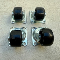 【新品・未使用】ミニキャスター4個の画像