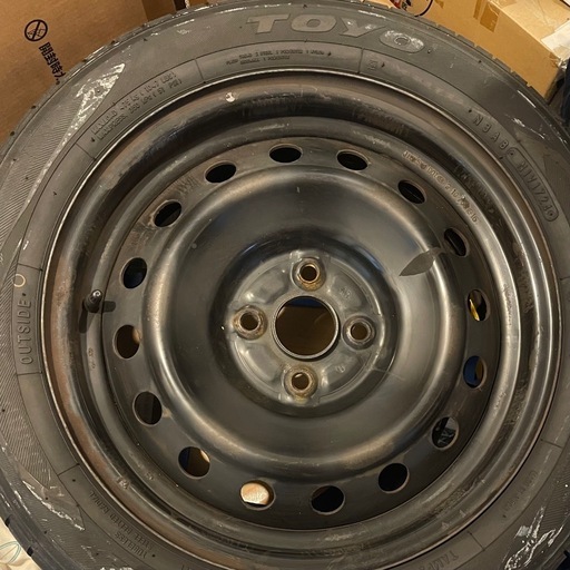 【受渡予定者決定済】175/60R16 TOYO トランパス タイヤホイール　4本セット