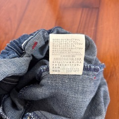 キッズ　デニム　ジーンズ　130サイズの画像