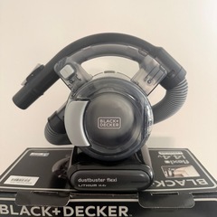 【ほぼ新品】ブラック＆デッカー 掃除機
の画像