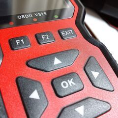 OBDⅡ スキャナー診断ツール 赤の画像