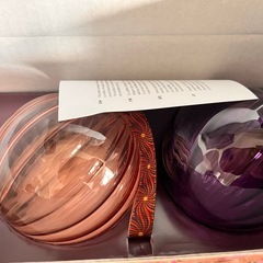 新品　ネスプレッソ　ガラスオーナメント　2個セットの画像