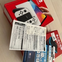 [新品未使用]3点セットNintendo Switch 有機ELモデルの画像