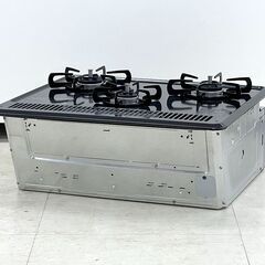 北海道 千歳市/恵庭市 未使用品 Paloma/パロマ ビルトインガスコンロ PD-N33V-L LPガス用 2014年製 幅60cm 3口コンロ 水無し片面焼グリル 左強火力の画像