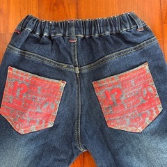 「 e.a.B 」キッズ　ジーンズ　デニム サイズ130の画像