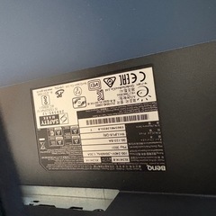 BenQ ZOWIE XL2411K 24型 144Hz ゲーミングモニター 動作良好 の画像