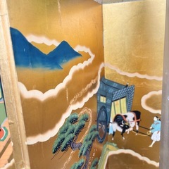 金の屏風の画像
