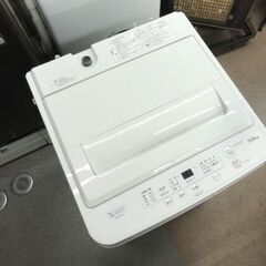 西岡店 洗濯機 5.0kg 2021年製 ヤマダセレクト YWM-T50H1 ホワイト YAMADA SELECT 単身・1人暮らしの画像