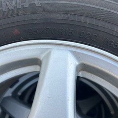 スタッドレス　 タイヤホイールセット　15インチ 　　の画像