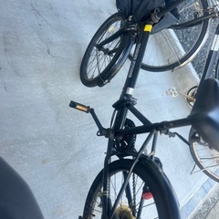 折りたたみ自転車の画像
