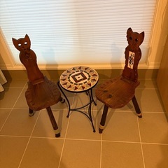 椅子(アンティーク）　スペイン製の画像