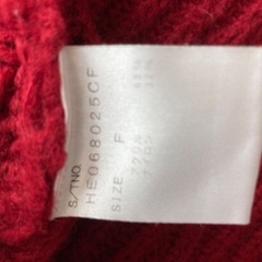 中古 Heather女性用長袖ニット　Fサイズの画像
