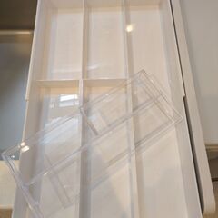 伸縮カトラリートレーカトラリーケース*山崎実業 towerの画像