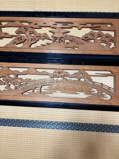 欄間(近江八景)