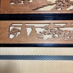 欄間(近江八景)の画像