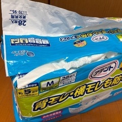 大人用オムツ、介護用オムツ、テープ式の画像