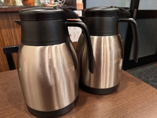 ステンレス製卓上ポット 1.5L  10個