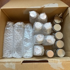 ハーバリウム用ミネラルオイル　製作ビン19本の画像