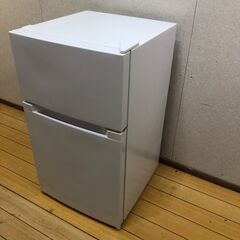 美品 2023年製 IRIS OHYAMA アイリスオーヤマ 2ドア 冷凍冷蔵庫 87L PRC-B092D-W  ホワイト コンパクト 【糸島市内 送料無料】251123-6の画像