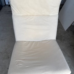 無印良品　ラウンジソファー　オットマン付き　シミありの画像