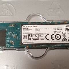 KIOXIA EXCERIA PLUS 1TB ジャンクの画像