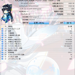 KIOXIA EXCERIA PLUS 1TB ジャンクの画像