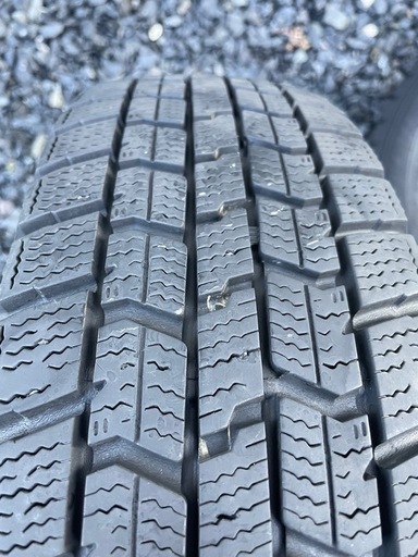 グッドイヤー アイスナビ7 155/65R14 2020年製スタッドレスタイヤ+ホイール4本セット