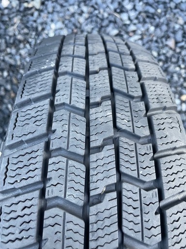 グッドイヤー アイスナビ7 155/65R14 2020年製スタッドレスタイヤ+ホイール4本セット