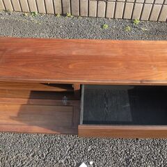 ACTUS アクタス RIMO II TVボード 150cm AVボード ウォールナット材の画像